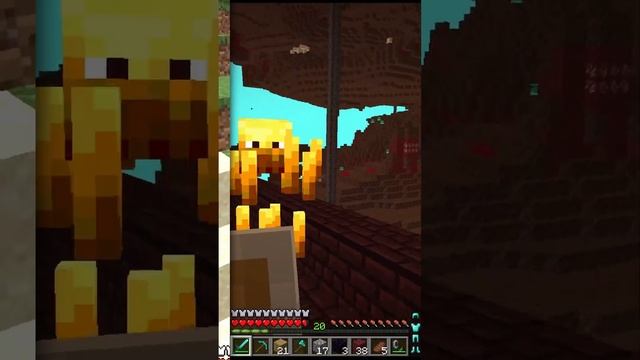 Beating Minecraft While Using Cursed Shaders #shorts смотреть онлайн