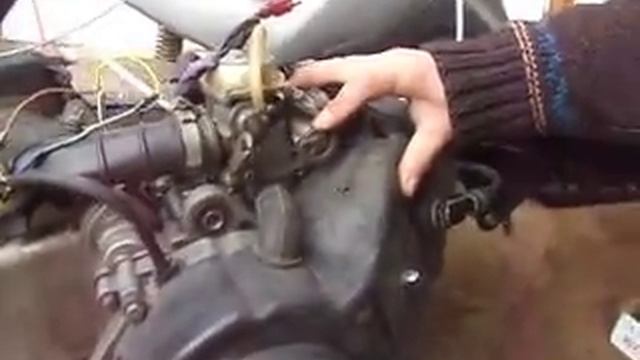 як завести мотор 150куб. без скутера смотреть онлайн