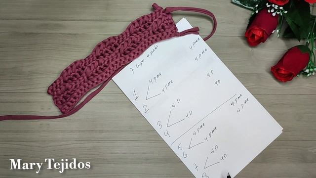 BOLSO de MANO |TEJIDO a CROCHET| /PUNTO en ONDA/ PASO a PASO -PRINCIPIANTES- смотреть онлайн