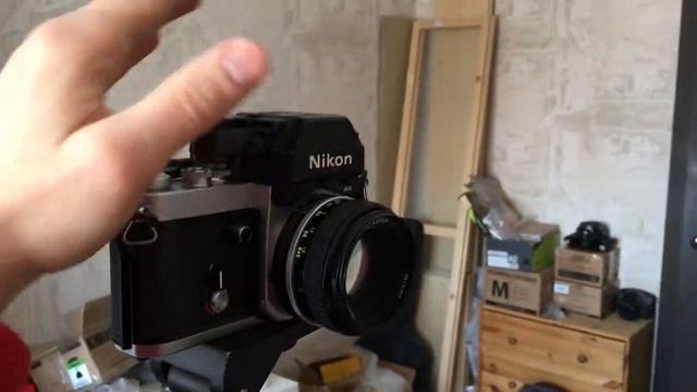 Обзор после ремонта призмы dp-12 Nikon F2AS смотреть онлайн