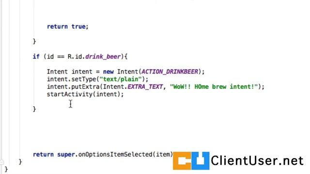 Android Tutorial #13: Implicit intent, creating custom intent for your use only. смотреть онлайн