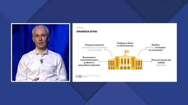 Директор Лицея НИУ ВШЭ Дмитрий Фишбейн на Дне открытых дверей - 2021 смотреть онлайн