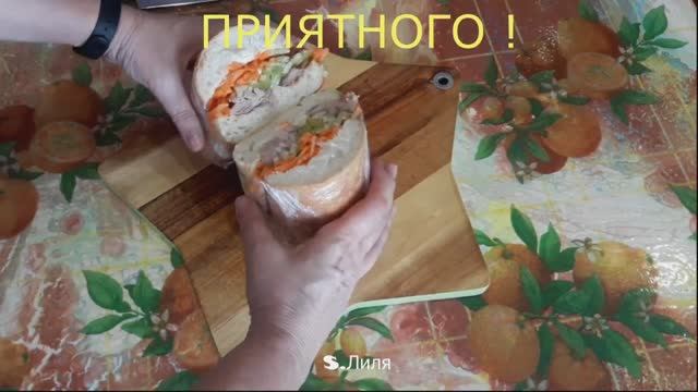 3 вкусных бутерброда в дорогу, на дачу, на шашлыки... смотреть онлайн