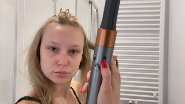 DYSON HAIRSTYLE TUTORIAL| Локоны на стайлер Дайсон на 15 минут