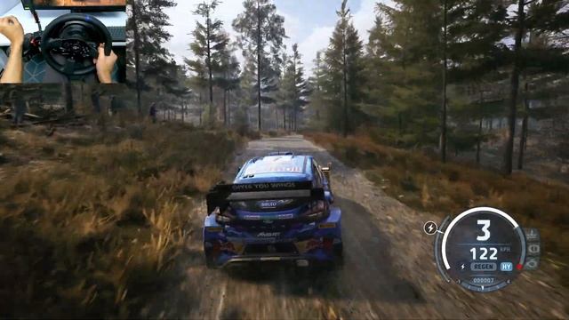 Ford Puma Hybrid Rally 1 - Secto Rally Finland | EA Sports WRC | Thrustmaster T300RS Gameplay смотреть онлайн