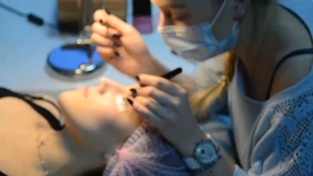 Наращивание ресниц в городе Новосибирске! смотреть онлайн