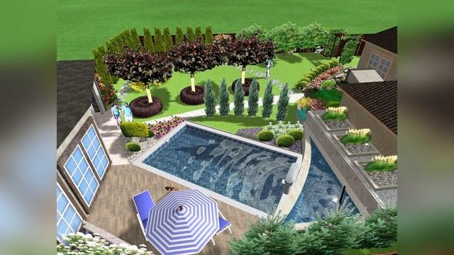 Современный стиль в ландшафте смотреть онлайн