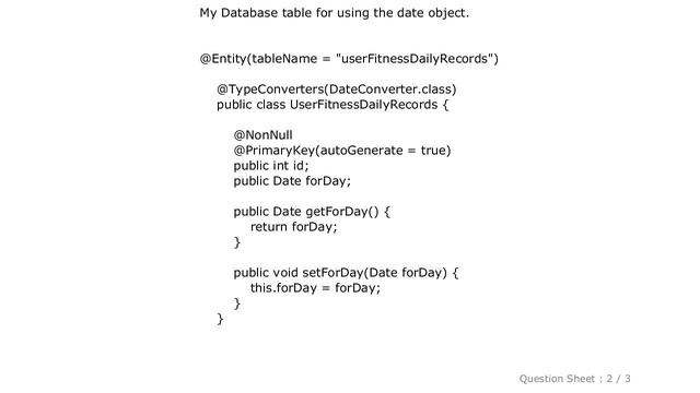 Android : Room Using Date field смотреть онлайн