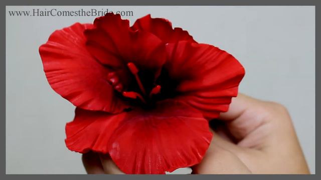 Red Hibiscus Hair Flower ~ Horizon смотреть онлайн