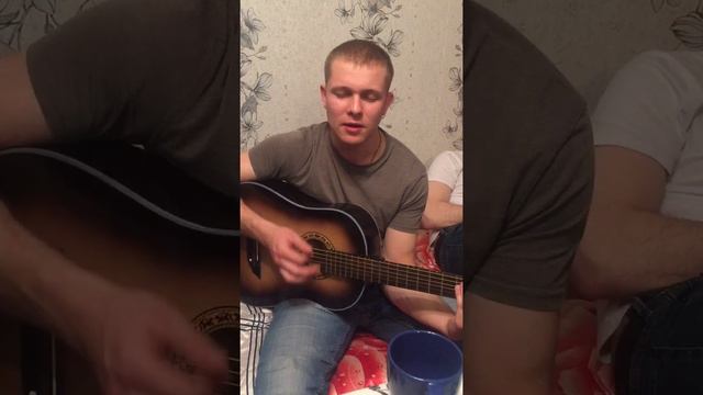 Падают снежинки... под гитару смотреть онлайн