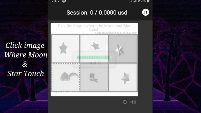 Pick the Image where Moon & Star Touch#captcha #earnmoneyonline #earnmoneyfromhome смотреть онлайн