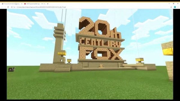 20th century fox Minecraft and 20th century cat Minecraft compilation