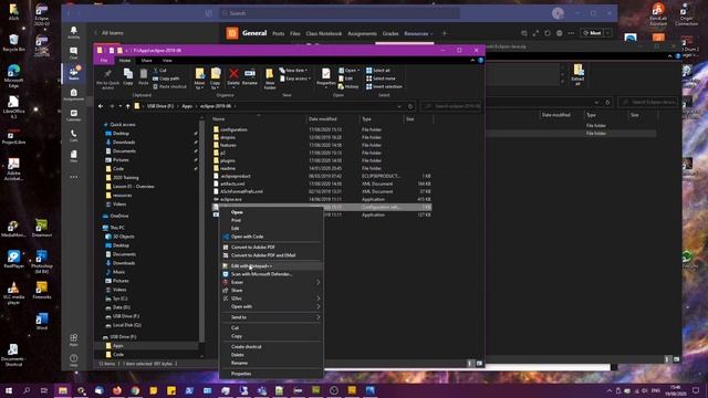 Installing a Portable Version of Eclipse смотреть онлайн