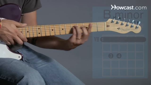 How to Play a B Minor Barre Chord | Guitar Lessons смотреть онлайн
