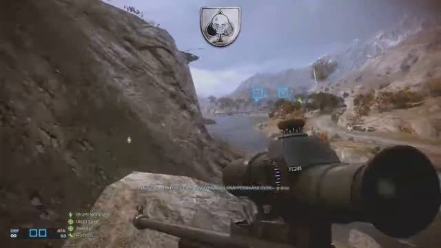 Battlefield Bad Company 2 - Sniping Helicopter Pilots 3 смотреть онлайн