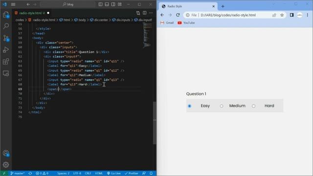 Customize radio button | Sliding buttons | HTML and CSS only! смотреть онлайн