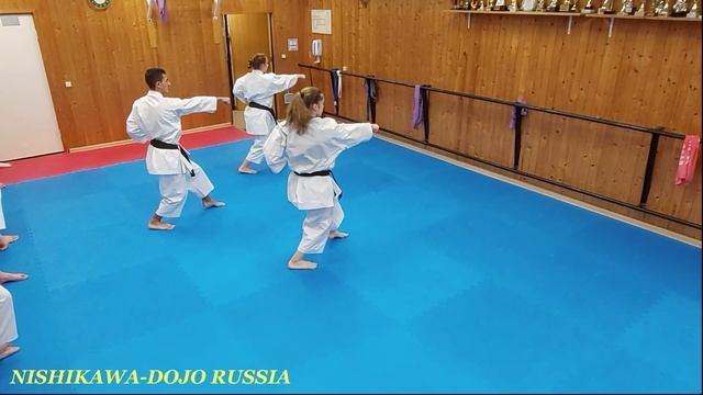 Вадо каратэ ката Вансю (тренировка)/ Wado karate kata Wanshu (eğitim) смотреть онлайн