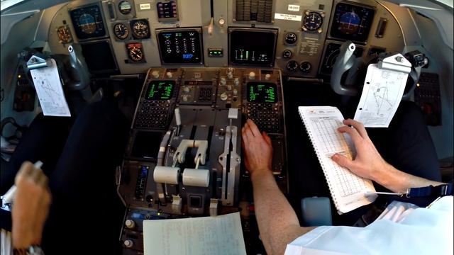 TUS Airways Fokker 100 Cockpit Views at LCA Airport | Cockpit Tour & Preflight Preparation смотреть онлайн