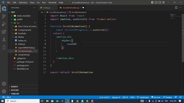 Framer Motion Tutorial: React Scroll Animations with Framer Motion смотреть онлайн