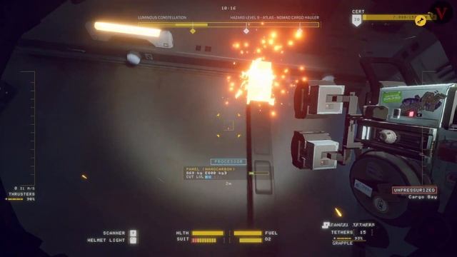 Atlas Nomad Breakdown with Mini-Me - Hardspace: Shipbreaker v0.7.0 смотреть онлайн