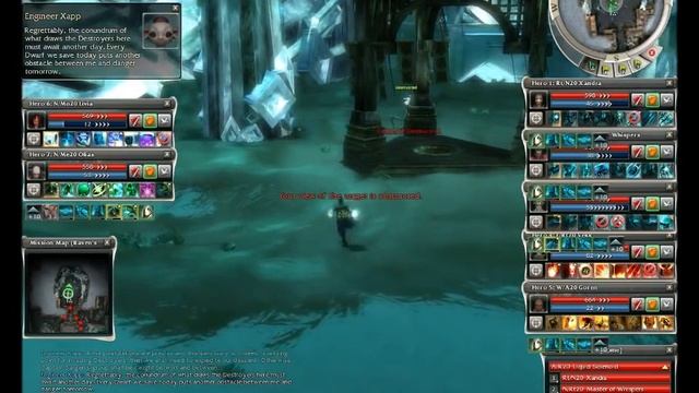 Guild Wars Eye of the North Dungeons Walkthrough #8 Raven's Point (1/2) [Hard Mode] смотреть онлайн