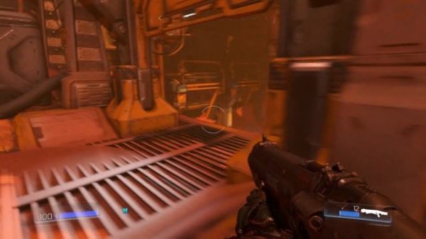 Doom 2016 - The UAC: Find The Blue Access Key, Frag Grenade Location, Foundry Outside Combat PS4