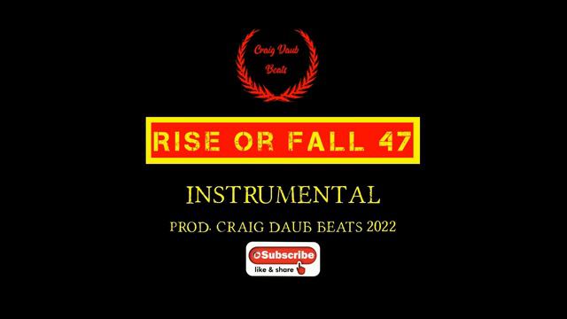Rise or Fall 47 2022 Bouncy Strings Flute Eminem Type Beat 140bpm Rap Instrumental craigdaubbeats смотреть онлайн