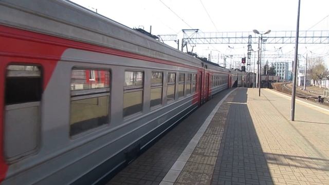 ЭД2Т-0046 станция Москва-Белорусская смотреть онлайн