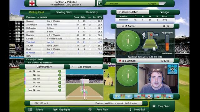 Cricket Captain 2017 | Road to World Number 1 (England) | E76: IS SOMEONE GOING TO WIN THIS GAME?! смотреть онлайн
