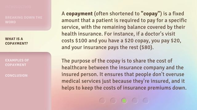 Understanding "Copayment" in English! смотреть онлайн