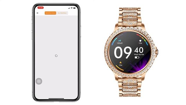 LIGE Smart Watch BW1845 install software and connect bluetooth! смотреть онлайн