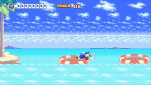 [Sega Genesis] - World of Illusion Starring Mickey Mouse and Donald Duck - Level 3 (Donald) смотреть онлайн