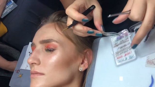 Образ и декор ресниц для Sculptor Lash на выставке InterCHARM смотреть онлайн