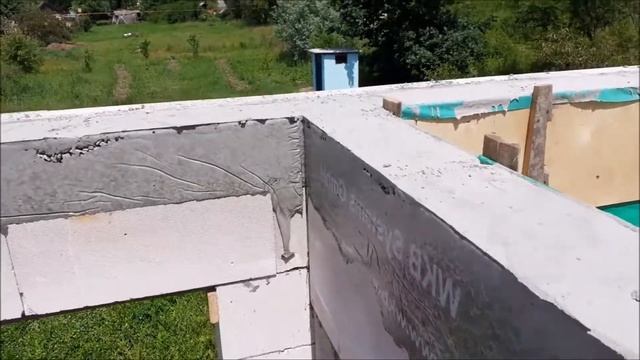 Коробка дома. Дни 57 58. Снимаю опалубку с армопояса. смотреть онлайн