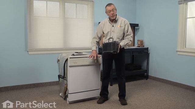 Dishwasher Repair- Replacing the Silverware Basket (Whirlpool Part # 6-918873) смотреть онлайн