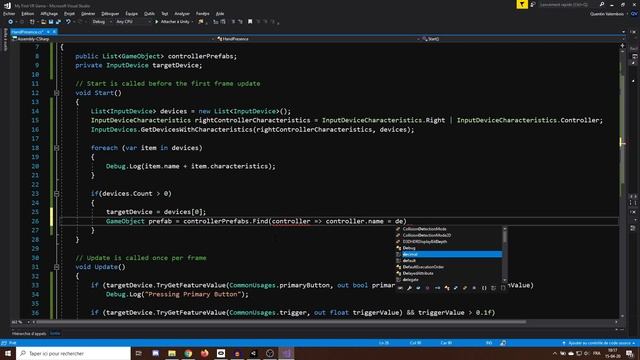 Introduction to VR in Unity - PART 2 : INPUT and HAND PRESENCE смотреть онлайн