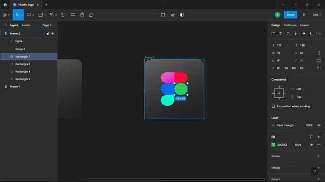 Figma logo animation in figma tutorial #figma #tutorial смотреть онлайн