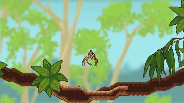 Webbed - Полное прохождение игры о милой паучихе - Все секреты и задания. смотреть онлайн