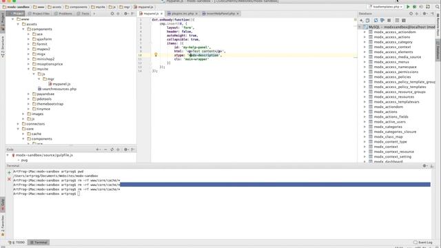 Как добавить инфо-панели в modx админке смотреть онлайн