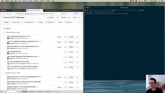 DPS909/OSD600 Week 06 Part 1 - git rebase смотреть онлайн