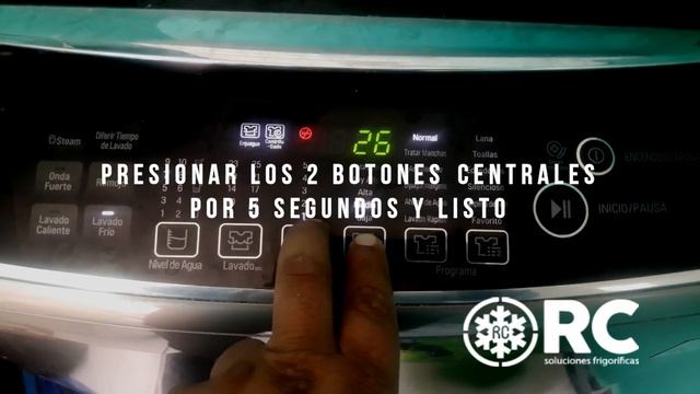 Error CL lavadora LG inverter смотреть онлайн