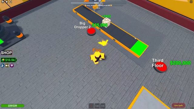 ROBLOX CHOP BECAME FIRE ELEMENTAL GOD IN ELEMENTAL TYCOON смотреть онлайн