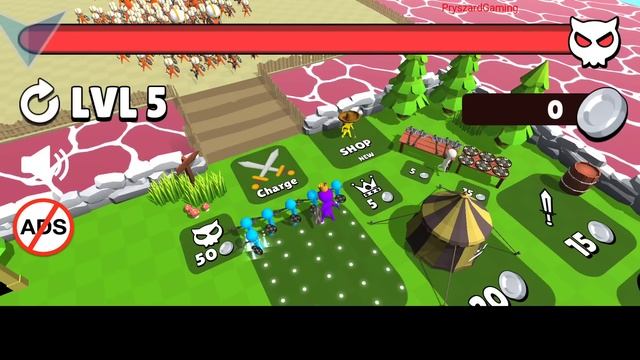 Clash Commander: My Mini Army - Gameplay Walkthrough Part 2 Tutorial Levels 4-5 (iOS,Android) смотреть онлайн