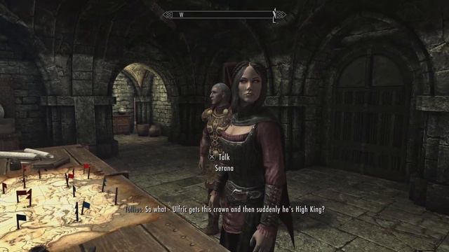 Serana helping general Tullius смотреть онлайн