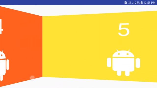 Cube In Scaling View Pager Transformation Animation in Android | DreamBird Android смотреть онлайн