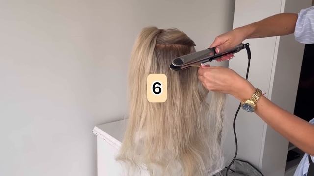 Different Curls With Straightener