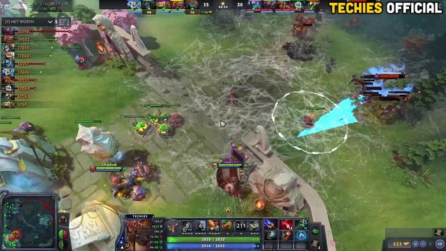 OMG IMBA DEFENDER TECHIES! CAN U PUSH THIS HIGH GROUND? |Techies Official смотреть онлайн