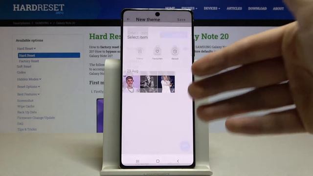 How to Customize Keyboard Theme with Picture in SAMSUNG Galaxy Note 20 смотреть онлайн