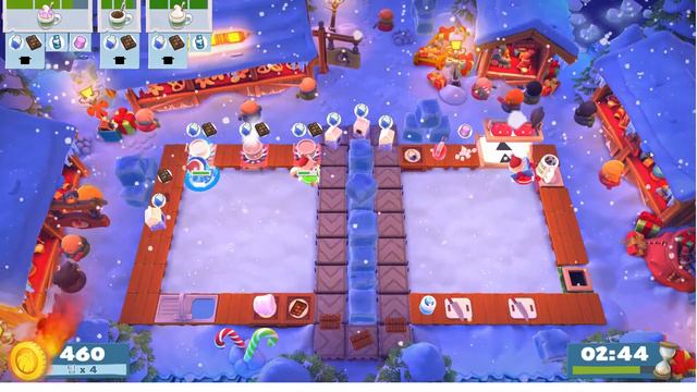 3인조의 Overcooked2 Season Pass / 오버쿡드2 (크리스마스 1-2) смотреть онлайн