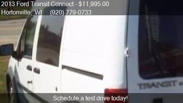 2013 Ford Transit Connect Cargo Van XL 4dr Mini w/Side and R смотреть онлайн